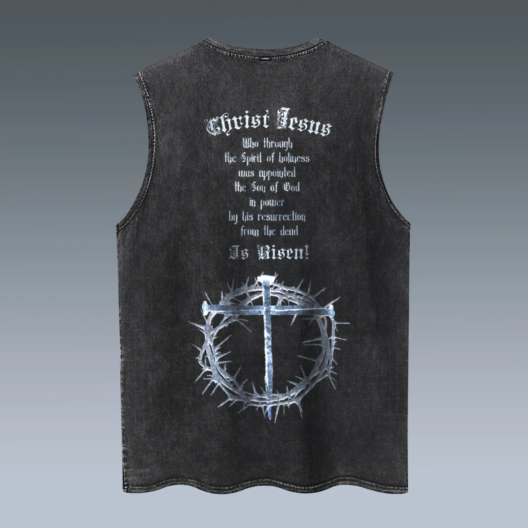 VINTAGE VEST | JESUS RISEN