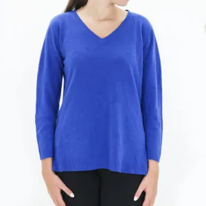 Women's Plain Solid sweaters,Indigo